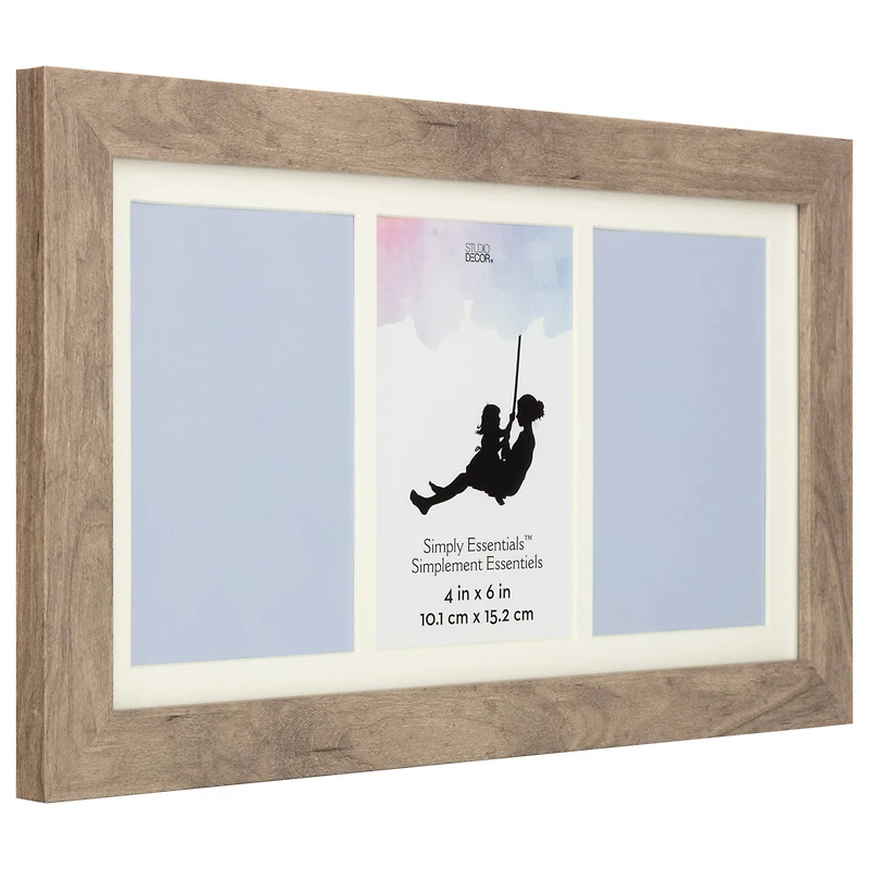 Simply Essentials™ 4" x 6" Gray Frame by Studio Décor®