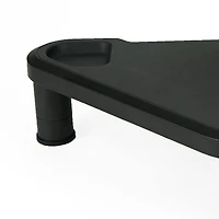 Mind Reader Black Triangle Monitor Stand