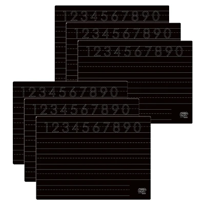 The Pencil Grip 2-Sided Numbers & Shapes Activity Playmats, 6ct.