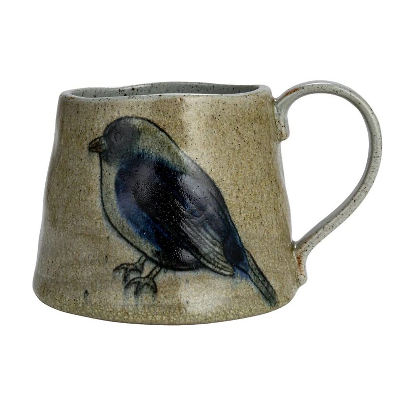 Hello Honey® Insect & Bird Design Stoneware Mug Set