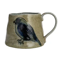 Hello Honey® Insect & Bird Design Stoneware Mug Set
