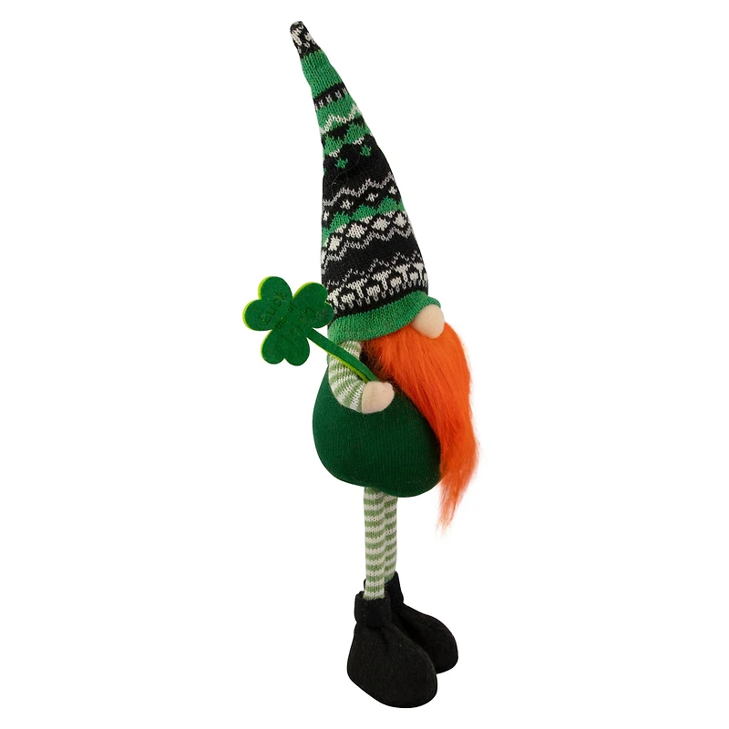 20" Green Leprechaun Gnome St Patrick's Day Figure