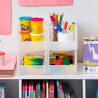 IRIS Medium Clear Plastic Stacking Bin