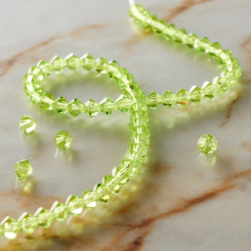 Preciosa Glass Crystal Bicone Beads