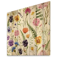Designart - Wildflowers Floral Pattern I