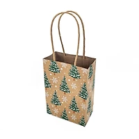 Mini Trees Kraft Gift Bags, 6ct. by Celebrate It™