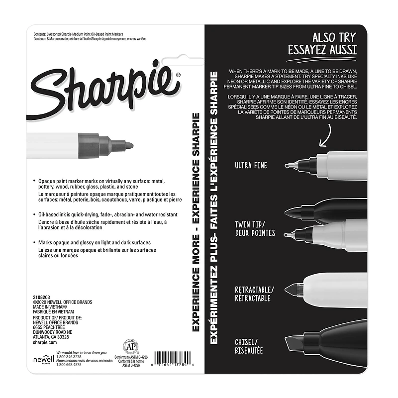 Sharpie® Oil-Based Paint Markers