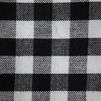 DII® Reversible Gingham & Buffalo Check Placemat Set