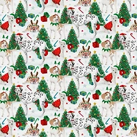 Fabric Editions Santapaws Cotton Fabric