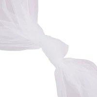 Wyla White Matte Tulle