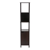 Organize It All 67" Espresso 5-Shelf Ambassador High Cabinet