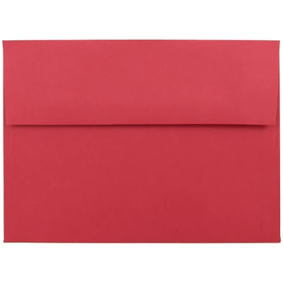 JAM Paper A7 Red Invitation Envelopes