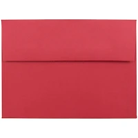 JAM Paper A7 Red Invitation Envelopes