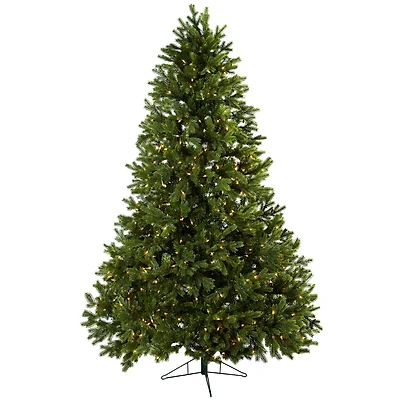 7.5ft. Pre-Lit Royal Grand Artificial Christmas Tree, Clear Lights