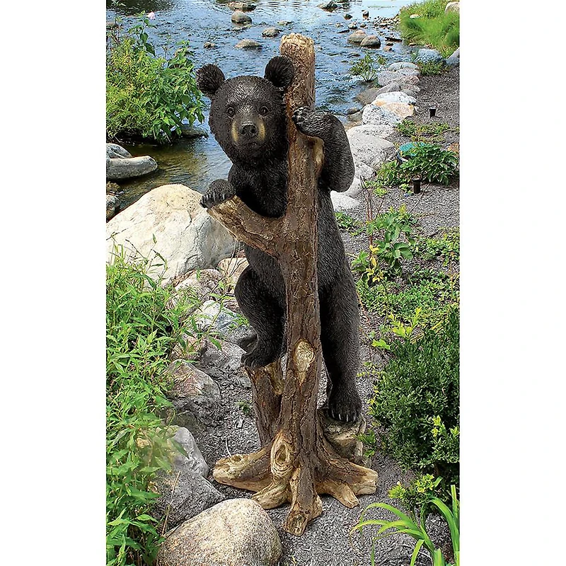 Design Toscano 34" Bashful Bear Cub Statue