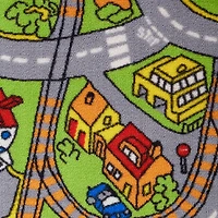 DII® Street Map Kids Play Rug, 3ft. x 5ft.
