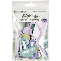 49 and Market ARToptions Viken Chipboard Set