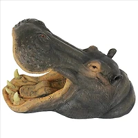 Design Toscano 13" Huey the Hippo Garden Statue