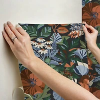 RoomMates Poppy Fields Peel & Stick Wallpaper