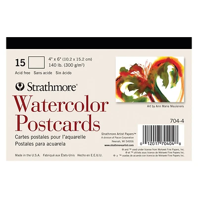 Strathmore® Watercolor Postcards, 4" x 6"