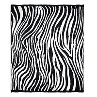 60" Zebra Print Throw Blanket by Ashland®