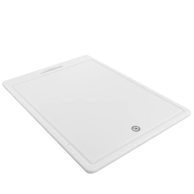 Martha Stewart White Plastic Cutting Board