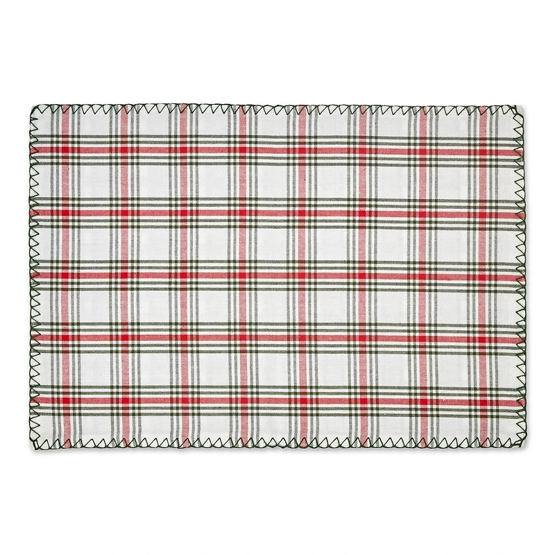DII® Embellished Jolly Tree Placemats, 4ct.