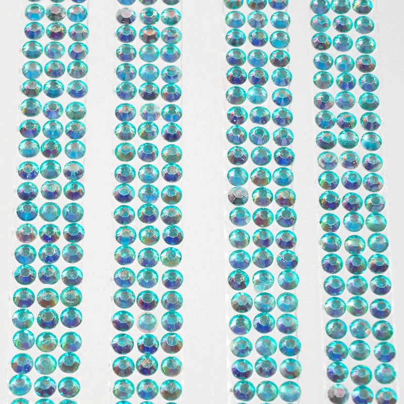 Aqua Iridescent Micro Gem Strips By Recollections™