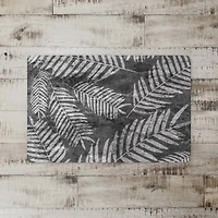 Sketched Fern Pattern 27" x 18" Floor Mat