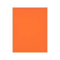12 Packs: 50 ct. (600 total) Tangerine 8.5" x 11" Cardstock Paper by Recollections™