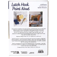 Leisure Arts® Cold Brew Latch Hook Kit