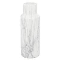 White Stoneware Contemporary Vase