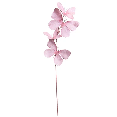 31.5" Pink Butterfly Stem by Ashland®
