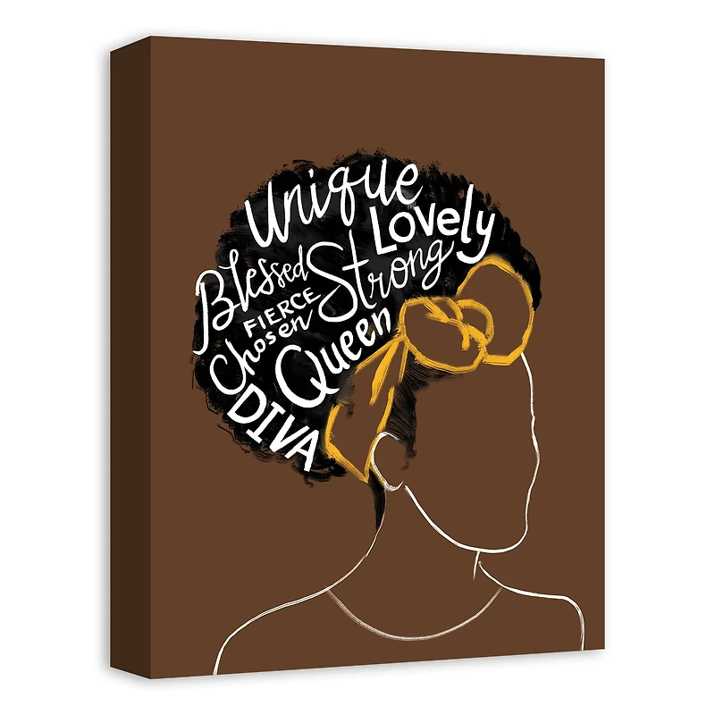 Strong Characteristics 12" x 16" Canvas Wall Art