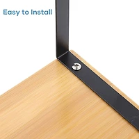 Bamboo Kitchen Cabinet & Counter Shelf Organizer