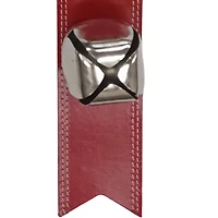23" Red Leather Belt with Silver Bells Wall Décor by Ashland®