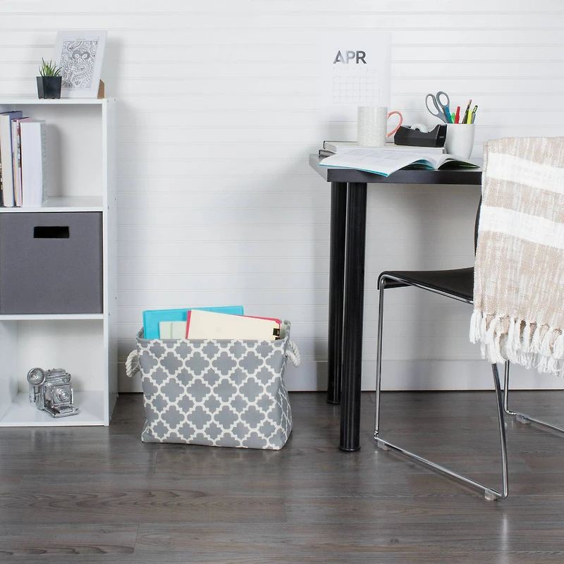 DII® Large Rectangle Lattice Polyester Bin