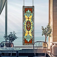 Design Toscano Gladstone Tiffany-Style Stained Glass Window