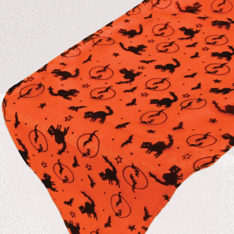 Beistle Halloween Fabric Table Runner