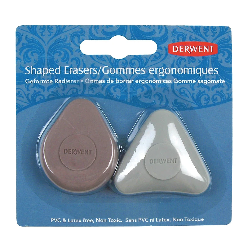 Derwent Shaped Eraser Set