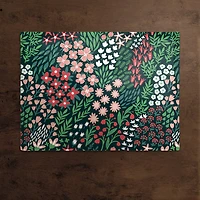 Floral Pattern 18" x 14" Cotton Twill Placemat