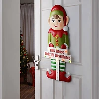 Mr. Christmas 38" Outdoor Metal Elf Sign