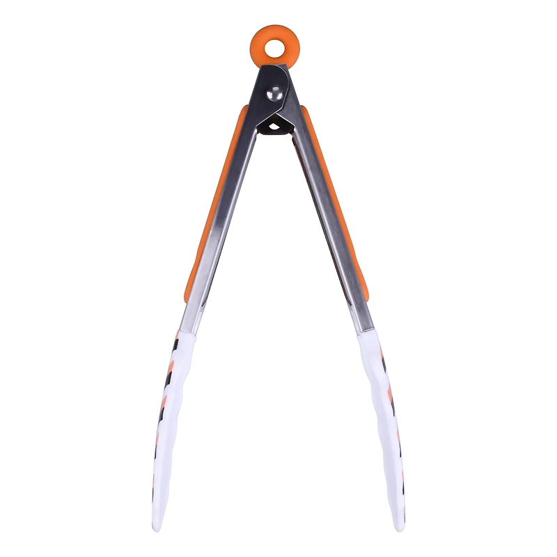Mini Halloween Stripes Silicone Tongs by Makery™