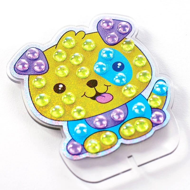 Creativity for Kids® Bubble Gems™ Puppy Dog Backpack Keychain Kit