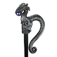 Design Toscano The Dragonsthorne Collection: Rampant Rogue Dragon Walking Stick