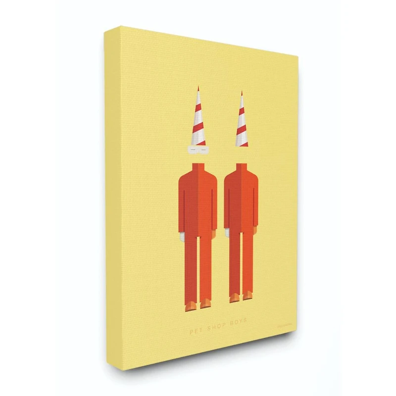 Stupell Industries Pet Shop Boys Fashion Design Wall Accent