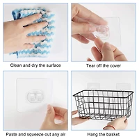 NEX™ Hanging Metal Storage Basket, 2ct.