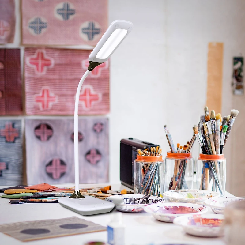 Ottlite Enhance LED Sanitizing Desk Lamp