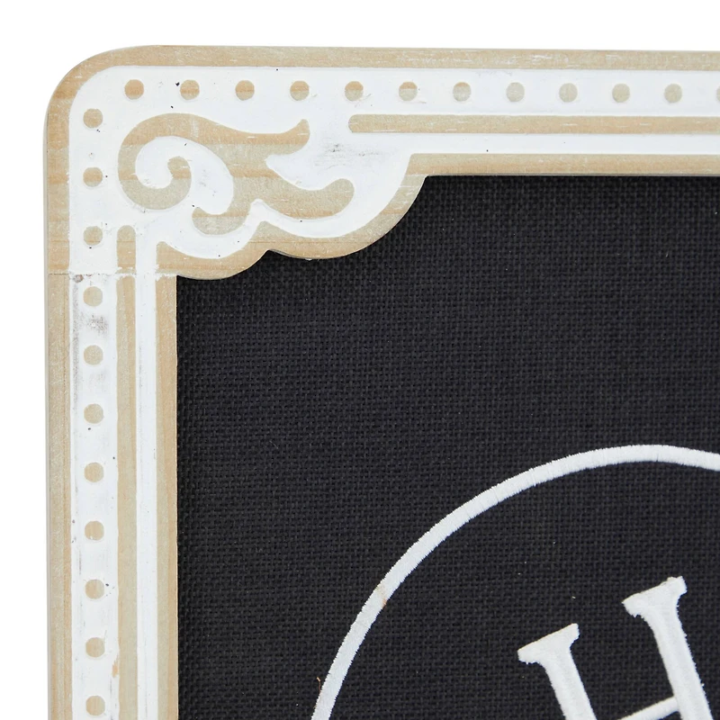 24" Black Hot Coffee Wall Sign