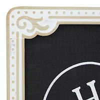 24" Black Hot Coffee Wall Sign